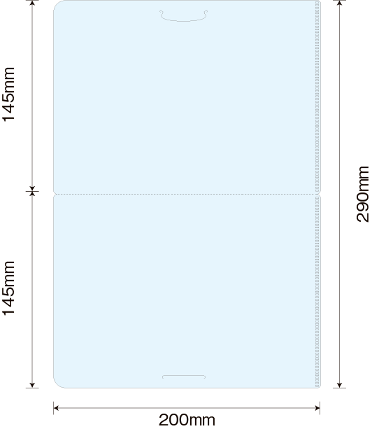 マスクケースシンプルワイド